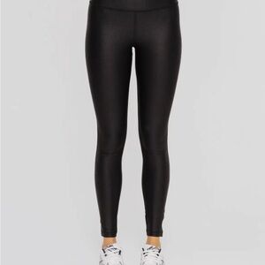 Mono B OG Foil High Waisted Leggings Large